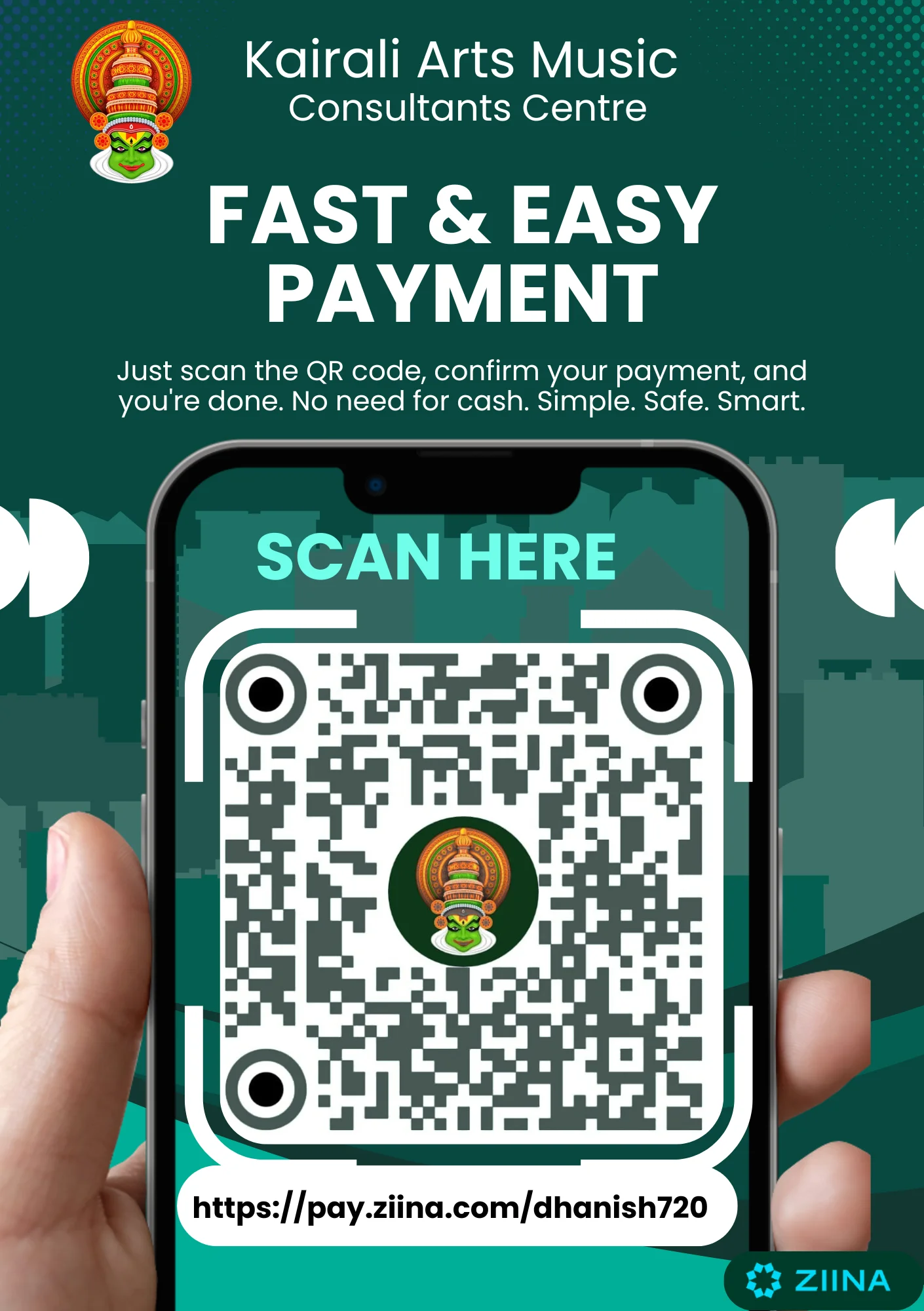Ziina Payment QR